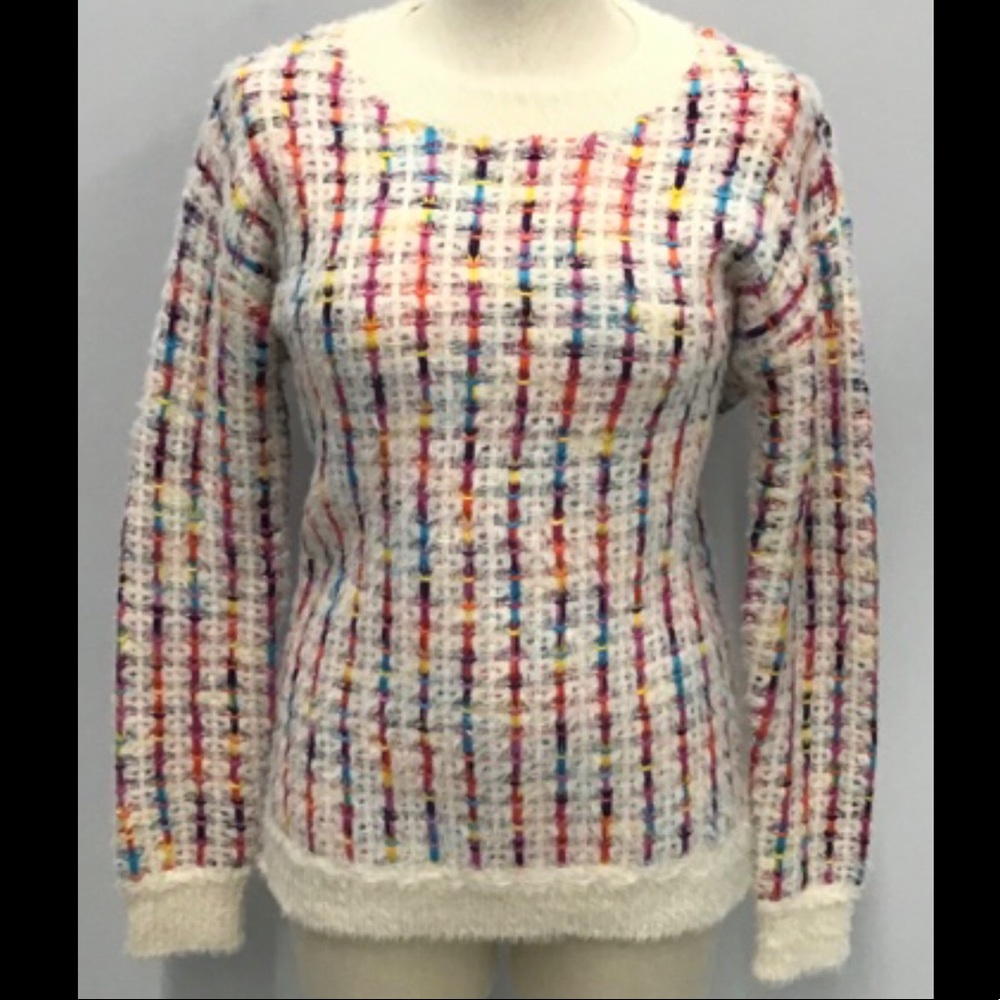 Staccato multi-color knit sweater SIZE S
